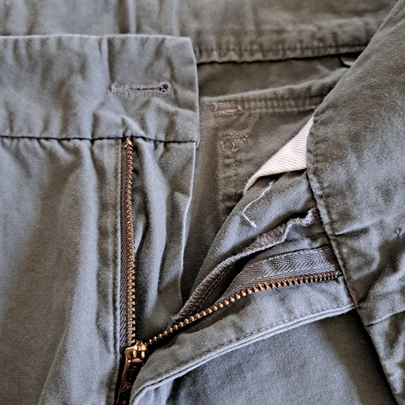 Patagonia Cropped Pants Green Womens Size 8 Organic Cotton Chino As Is Condition - Picture 8 of 15